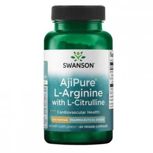 SWANSON AjiPure L-Arginina + L-Citrulina