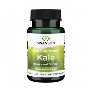 SWANSON Full Spectrum Kale (Jarmuż) 400mg