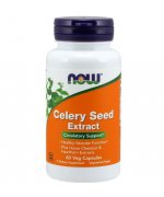 NOW FOODS Celery Seed Extract układ sercowo-naczyniowy - 60 kapsułek