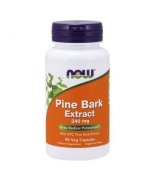 NOW FOODS Pine Bark Extract 240mg - 90 kapsułek