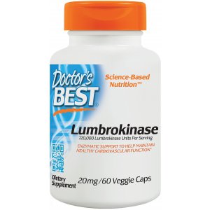 DOCTOR'S BEST Lumbrokinaza 20mg