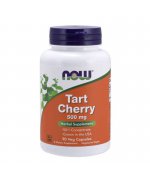 NOW FOOD Tart Cherry (dzika wiśnia) 500mg - 90 kapsułek