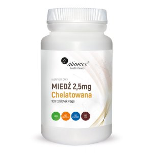 ALINESS Miedź Chelatowana 2,5 mg