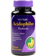 Natrol Acidophilus Probiotic - probiotyk - 100 kapsulek
