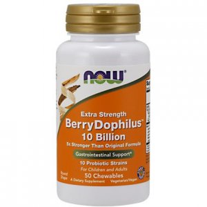 NOW FOODS BerryDophilus 10 billion tabletki do ssania