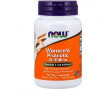 NOW FOODS Women's Probiotic - Probiotyki dla kobiet 20 Billion