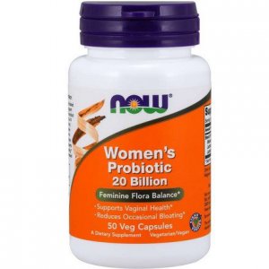 NOW FOODS Women's Probiotic - Probiotyki dla kobiet 20 Billion