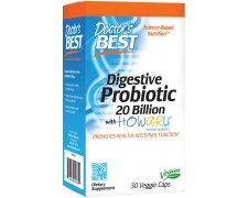 DOCTOR'S BEST Digestive Probiotic na trawienie, 20 Billion CFU