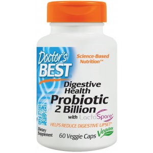 DOCTOR'S BEST Digestive Health Probiotic 2 Billion with LactoSpore probiotyk