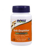 NOW Gr8 Dophilus probiotyk - 60 kapsułek