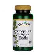 Swanson Acidophilus Plus Pektyny jabłkowe - 90 kapsułek