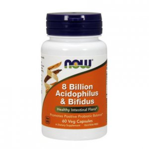 NOW FOODS 8 Billion Acidophilus & Bifidus probiotyk