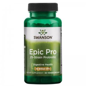 Swanson Epic Pro 25 Probiotyk 25 szczepów bakterii 30 mld 