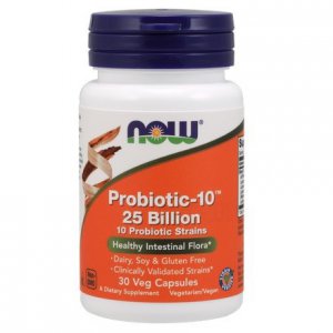 NOW FOODS Probiotic-10 25 Bilionów