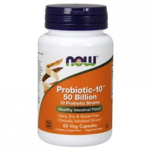 NOW FOODS Probiotic-10 50 Billion