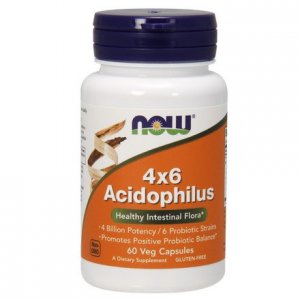 NOW Acidophilus 4X6 Probiotyk