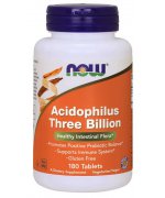 Now Foods Acidophilus Three Billion - probiotyk - 180 tabletek