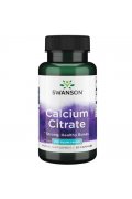 SWANSON Cytrynian wapnia 200mg - 60 kapsułek