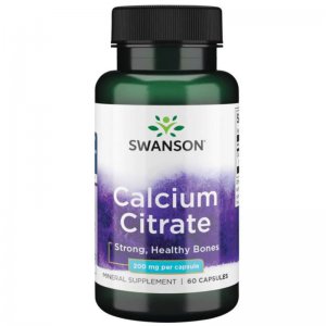 SWANSON Cytrynian wapnia 200mg