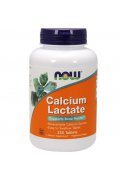 NOW FOODS Calcium Lactate (mleczan wapnia) - 250 tabletek