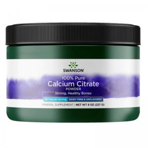 Swanson Cytrynian wapnia - 100% czystości 227g