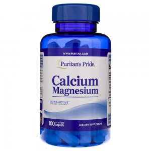 Puritan's Pride Wapń Magnez - 100 tabletek