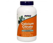 NOW FOODS Calcium Citrate (Cytrynian wapnia) 100% proszek 227g