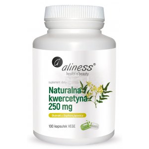 Aliness Naturalna kwercetyna 250 mg 