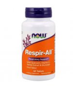 NOW FOODS Respir-All (układ oddechowy) - 60 tabletek