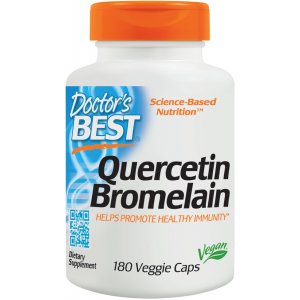 Doctor's Best Quercetin Bromelain (kwercetyna, bromelaina)