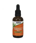 NOW Echinacea & Goldenseal Plus 60ml - Krople 60ml