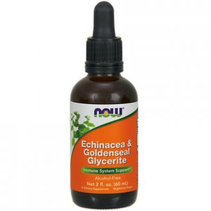 NOW Echinacea & Goldenseal Glycerite 60ml