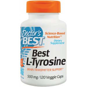 Doctor's Best L-Tyrozyna, 500mg