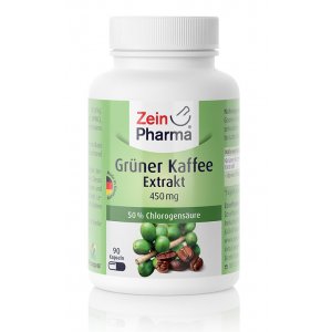 Zein Pharma Green Coffee Extract, 450mg zielona kawa