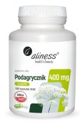 Aliness Podagrycznik (Aegopodium podagraria L.) ekstrakt 10:1 400mg - 100 kapsułek