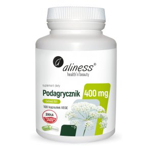 Aliness Podagrycznik (Aegopodium podagraria L.) ekstrakt 10:1 400mg