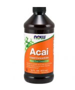 NOW Acai Liquid Concentrate 473ml - Płyn 473ml