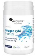ALINESS Kolagen rybi 5 g PLUS siarka OptiMSM, witamina C - 157,5 g