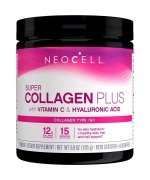 NeoCell Super Collagen Plus z witaminą C i kwasem hialuronowym - 195g.