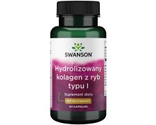 SWANSON Hydrolizowany kolagen z ryb typu I 400mg