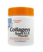 Doctor's Best Collagen Typu 1 i 3 - 200 g - 200g Proszek