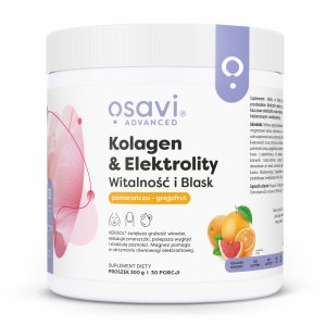 Osavi Kolagen Elektrolity, Pomarańcza & Grejpfrut 