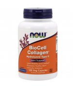 NOW FOODS BioCell Kolagen Hydrolizowany Typu II - 120 kapsułek