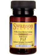 Swanson P-5-P (Pyridoxal-5-Phosphate) Coenzymated witamina B-6 40mg - 60 Kapsułek 