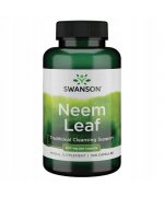Swanson Neem Leaf, 500mg - 100 kapsułek