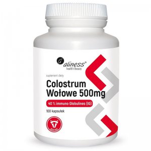 ALINESS Colostrum (wołowe 40%) 500mg
