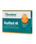 Himalaya Koflet-H smak pomarańczowy (Ból gardła) - 12 tabletek do ssania