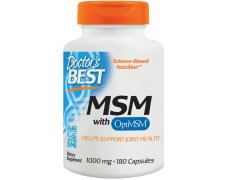 DOCTOR'S BEST MSM (siarka organiczna) OptiMSM 1000mg