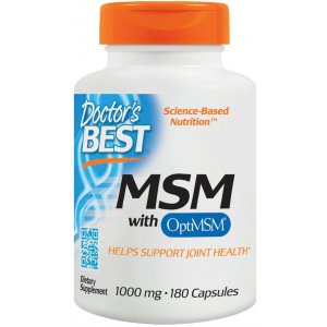 DOCTOR'S BEST MSM (siarka organiczna) OptiMSM 1000mg