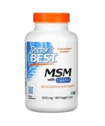 DOCTOR'S BEST MSM (siarka organiczna) OptiMSM 1000mg - 180 kapsułek